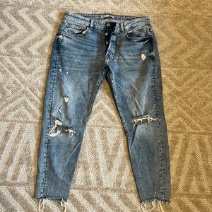 Men’s Skinny, Cropped Zara Jeans